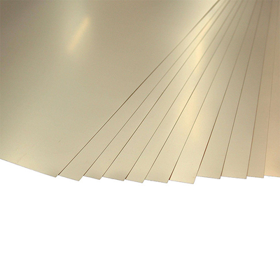 C2600 CuBe2 5mm Thickness Brass Sheet Copper Plate Phosphor Bronze Sheet